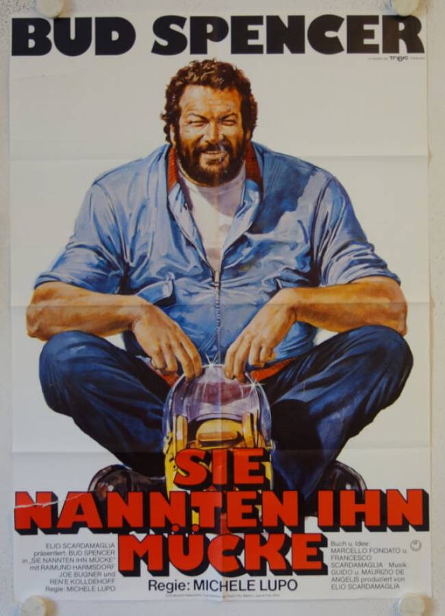 They called him Bulldozer original release german movie poster